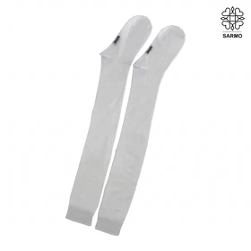 جوراب ساق بلند زنانه (سفید)