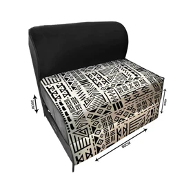 کاناپه تخت شو یک نفره فانتزی مدرن مدل M1132