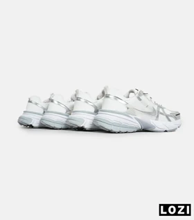 کفش کتانی مردانه و زنانه سفید طوسی Nike cushlon مدل 6823