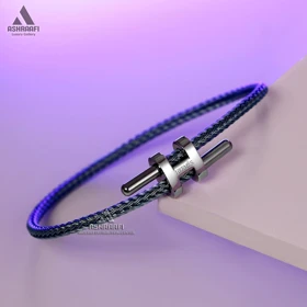 دستبند زنانه هرمس Hermes Cable Bracelet 01 (آبی)