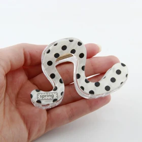 کلیپس زنانه مدل خال‌خالی