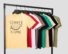 تیشرت زنانه سوپرنخ مدل SUMMER