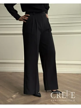 شلوار لینن بزیاق واید قد 110