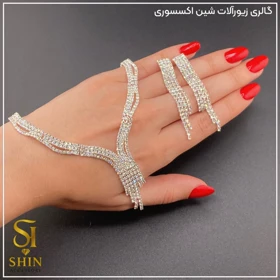 نیم‌ست نگین‌دار کد nzn35