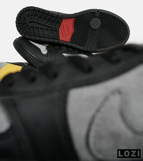 کفش کتانی مردانه قهوه ای طوسی مشکی خردلی NIKE travis scott