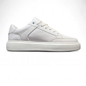 ونس اکو چرمی سفید تمام