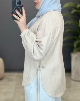 شومیز پاپیون بهاره ژاکارد