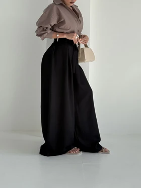 شلوار بنددار آنجلا