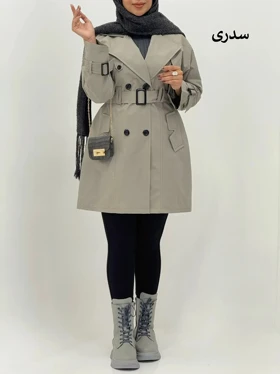 3707-بارانی آستردار دانهیل (ایراددار)