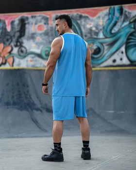 ست بسکتبالی جردن ورزشی آبی آسمانی