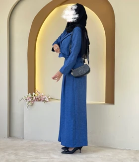 کت و دامن لینن