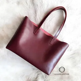 کیف دوشی چرم مدل مهشید M_02
