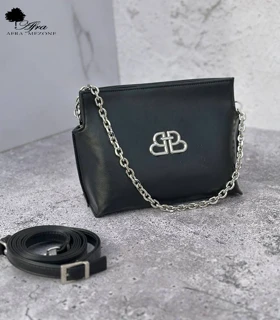 کیف چرم بالنسیاگا کد 14003634 (کرم)