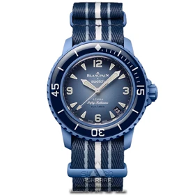 ساعت بلانک پین سواچ Blancpain X Swatch Scuba Fifty Fathoms 01