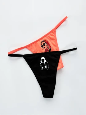 شورت بکلس بندی نخ پنبه طرحدار فیتن Fitan