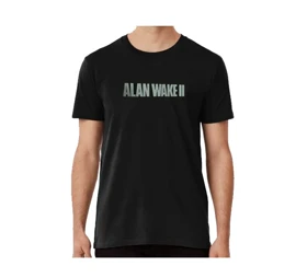 تیشرت الن ویک طرح لوگوی Alan Wake 2 کد 104152