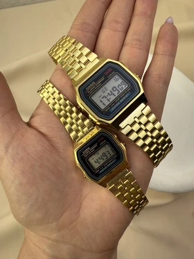 کاسیو نوستالژی طلایی casio A159W
