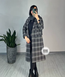 پالتو بلند آستردار شانل