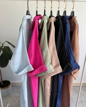 پیراهن مانتویی نلین