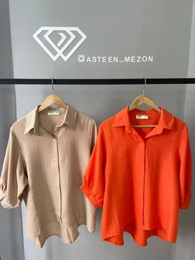 شومیز جلو بسته(bershka)