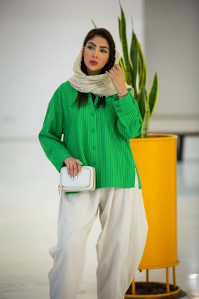 مانتو بابوس خطی ZARA