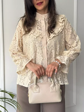 شومیز دانتل لاکچری