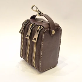 کیف کلید و ریموت چرم مدل سوکان M2