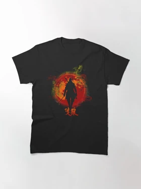 تیشرت با طرح Sekiro sunset سکیرو