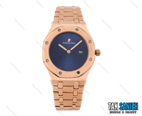 ساعت ای پیAP زنانه رزگلد صفحه مهندسی Audemars-2323-L