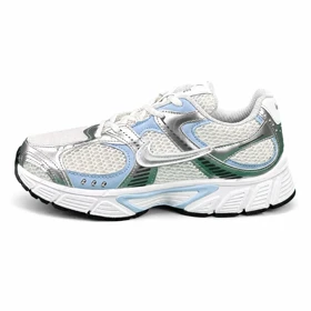 کفش کتانی مردانه رانینگ مدل نایکی V5 سفید آبی طوسی Nike V5