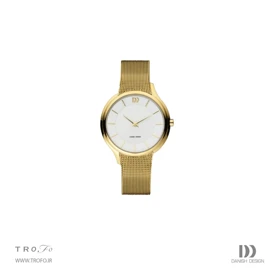 ساعت مچی عقربه ای زنانه دنیش دیزاین (Danish design) مدل IV05Q1194 Funen Gold
