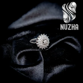 انگشترنقره زنانه کد:an1001