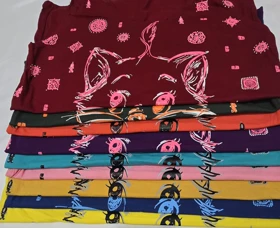 تاپ شلوارک نخی