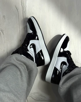 AIR JORDAN  سفید مشکی کد 1200126