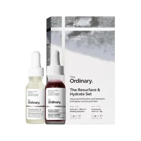 پک دو عددی لایه‌بردار و آبرسان اوردینری The Ordinary (پک ری‌سرفیس و هیدریت) ست جوانساز، صاف‌کننده و مرطوب‌کننده پوست