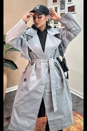 بارانی کتان اورسایز