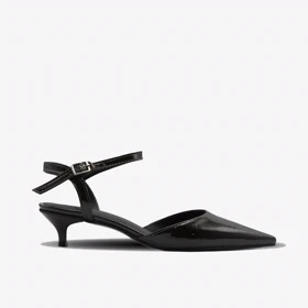 کفش مجلسی زنانه پاشنه‌دار 3 سانت ورنی مدل valentino 3004074