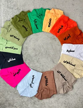 مانتو شومیزی تابستانه تک جیب