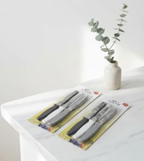 کارد دسته رنگی 6 عددی