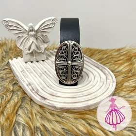 کمربند کروم هارتز زنانه (نقره ای)