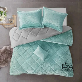 روتختی مینیمال مخمل طرح لوزی