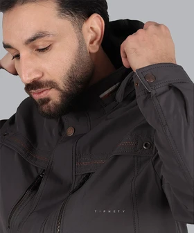 کاپشن مردانه DJ ضد آب 2709