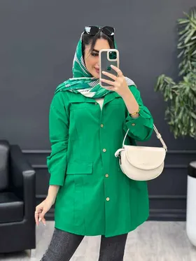 مانتو جلو پیله جیب نما