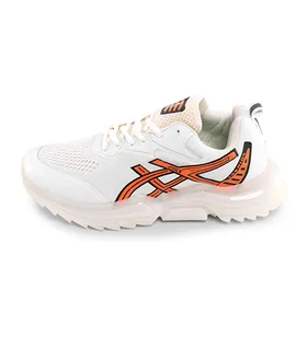 کفش اسپرت Asics مردانه سفید بندی