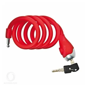 قفل دوچرخه آلومینیومی 12-150 HSMOTO (قرمز)