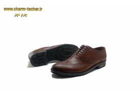کفش رسمی مردانه هشترک چرم طبیعیbl784