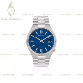 ساعت مچی سیتیزن سویوسا سیلور صفحه سرمه ای Citizen Tsuyosa
