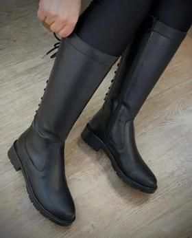 بوت بلند زنانه پشت بندی