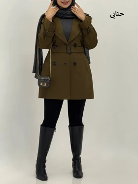 3601-بارانی مزونی آلیس ( ایراددار )