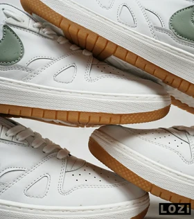 کفش کتانی مردانه سفید زیتونی نایک NIKE SB